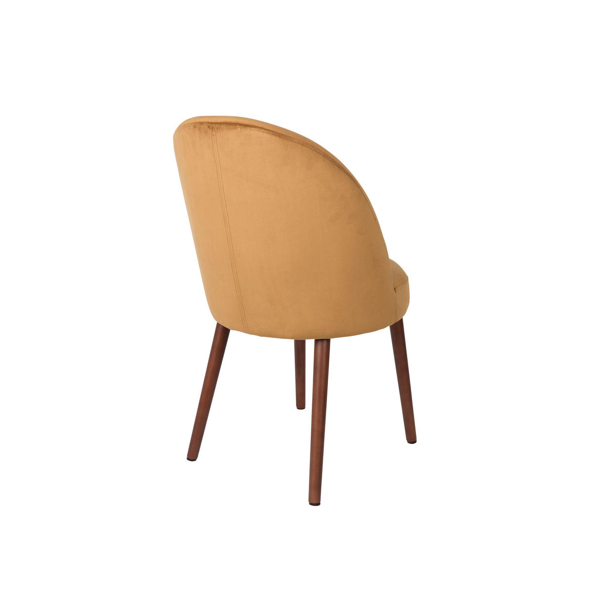 ESSZIMMERSTUHL Barbara Karamell/ Dunkelgelb - 2 er Set - Braun, Textil (51/85.5/59cm) - Dutchbone