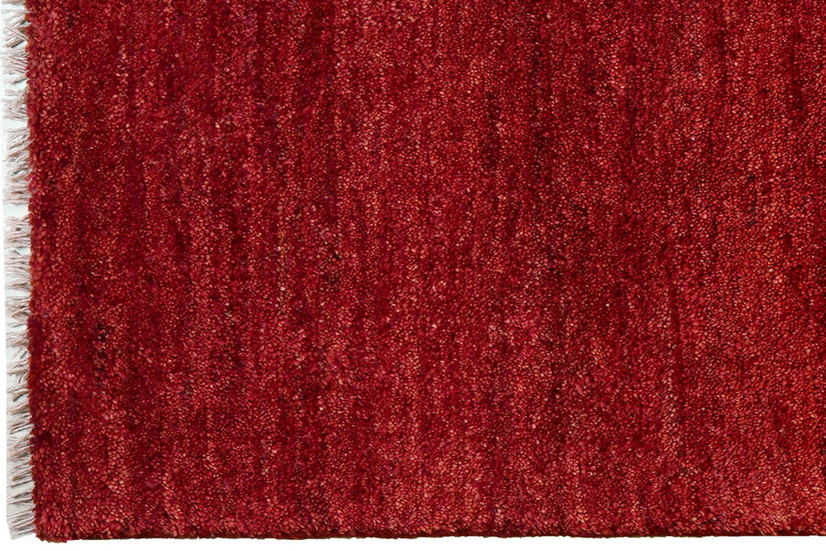 LÄUFER Orient handgeknüpft Rot 222/82 cm Schurwolle - Rot, Textil (82/222cm) - Looma