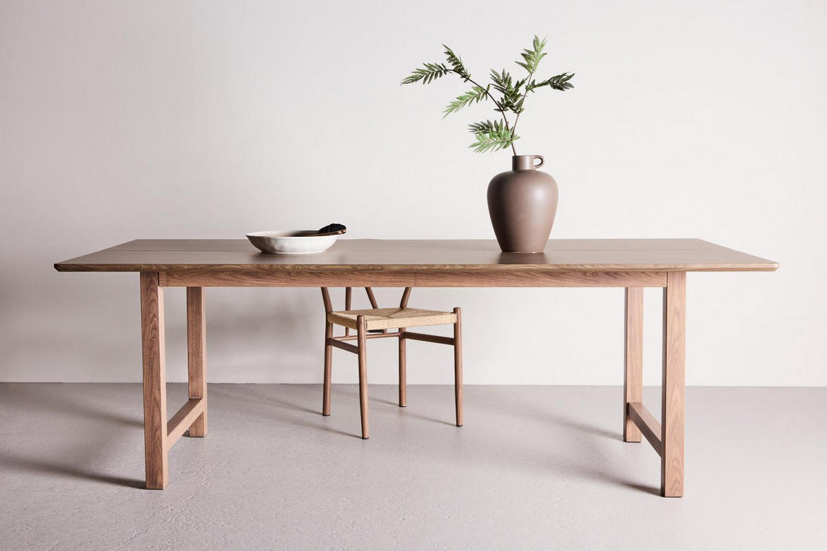 ESSTISCH, Count, Braun, MDF, 100 x 220 x 75 cm - Braun, Holzwerkstoff (220/100/75cm) - ebuy24