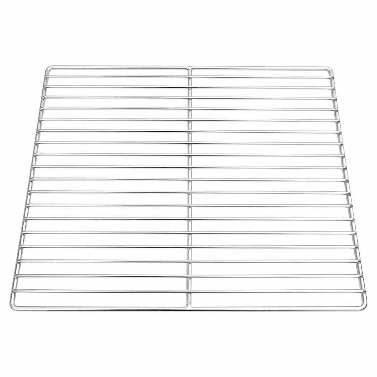 GRILLROST Silber 40/35 Cm Edelstahl - Silberfarben, Metall (35/40cm) - vidaXL