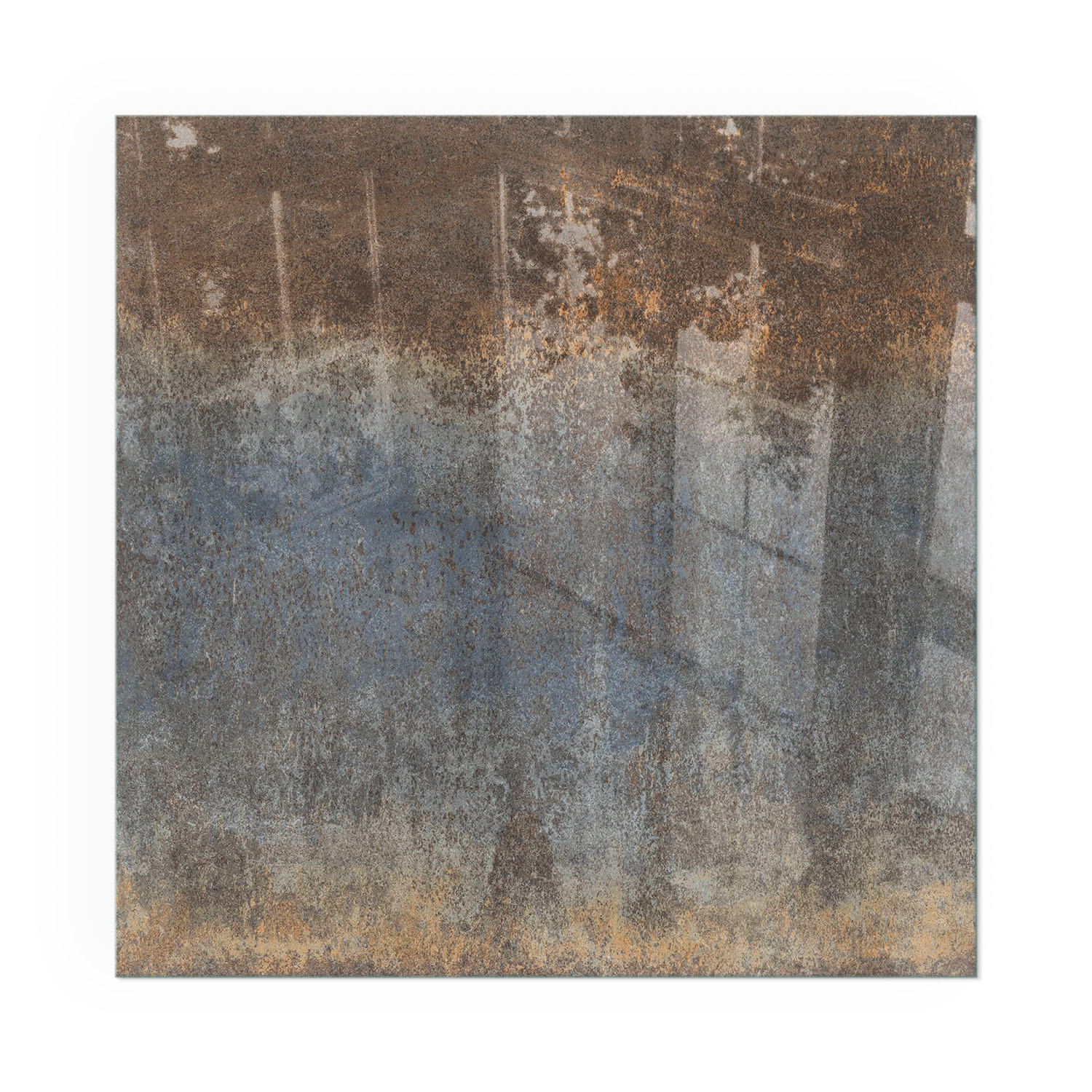 GLASPLATTE für Kamin 60x60 cm - Braun, Glas (60/60/0.4cm) - TULUP