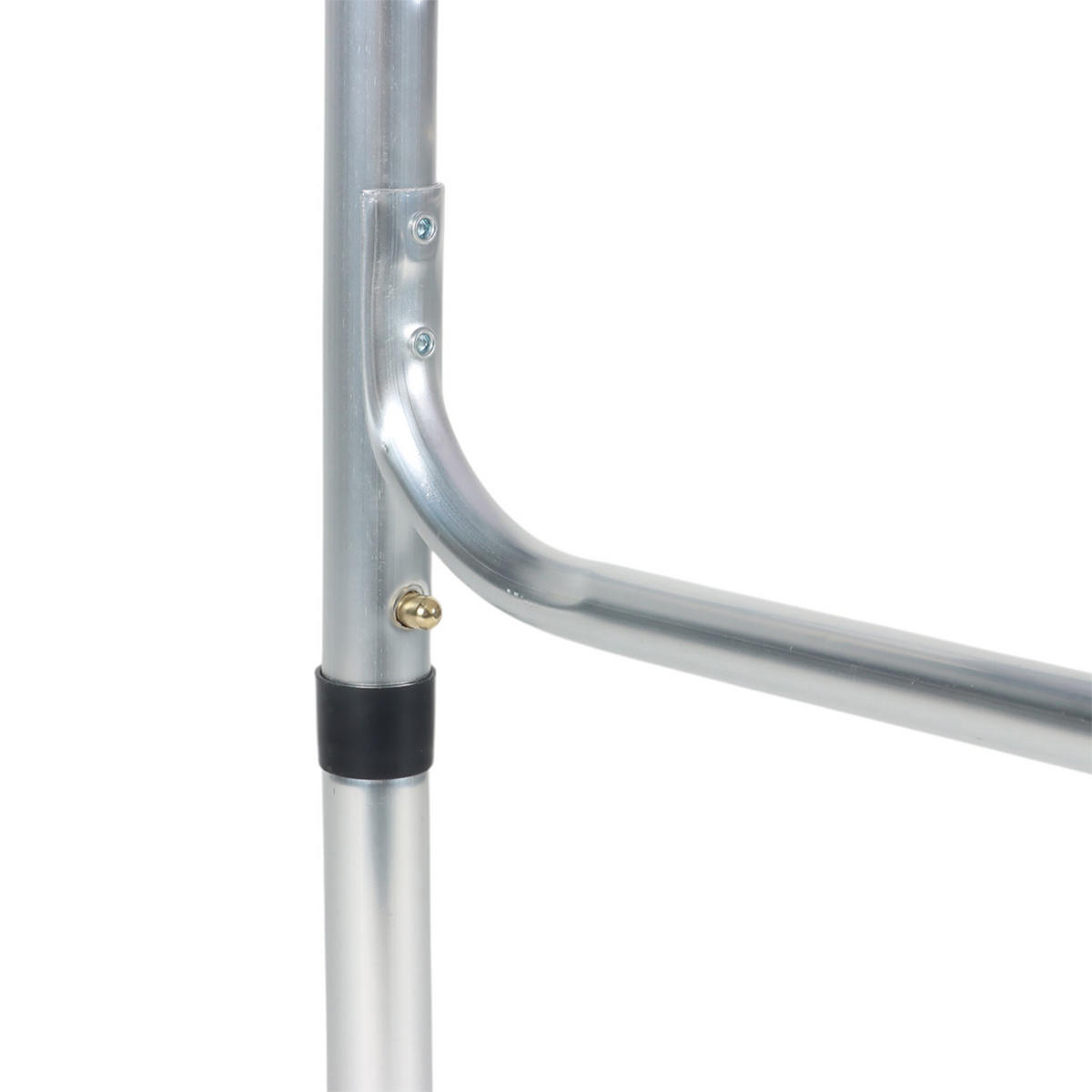 CAMPINGTISCH - Schwarz, Holzwerkstoff/Kunststoff (55/75/70cm) - Relaxdays