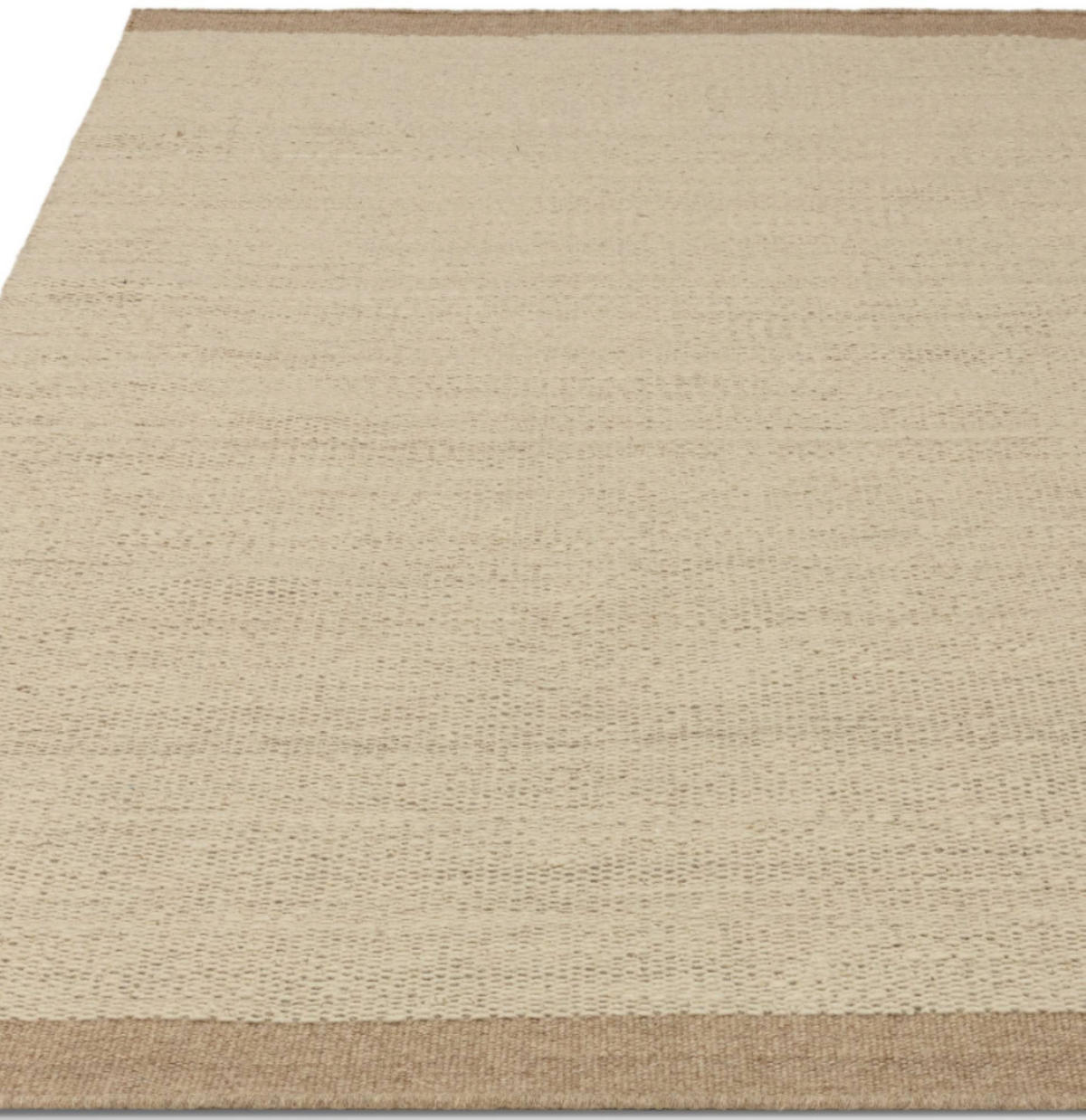 TEPPICH modern Wohn-/Schlafzimmer reine Wolle MALI Beige 160x230 cm - Beige, Naturmaterialien (160/230cm) - Novatrend