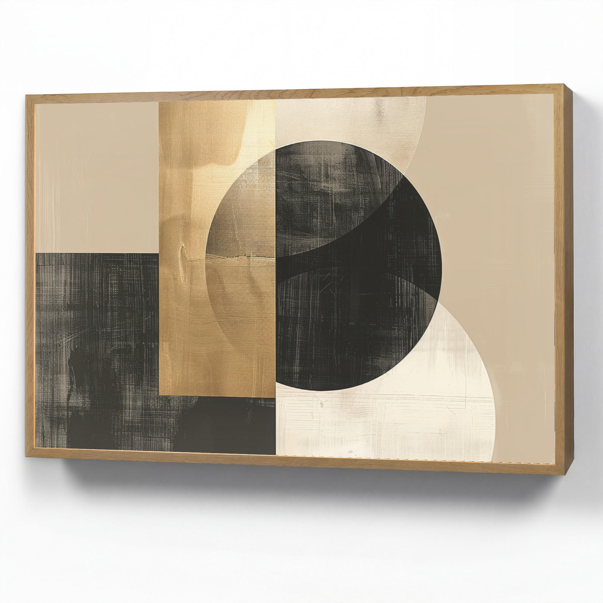 OnlyWow NÁSTĚNNÁ LAMPA S AKUMULÁTOREM Abstraktní - Moderní - Černá - Zlatá 90x60 cm