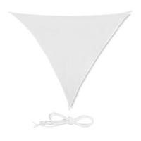 SONNENSEGEL - Weiß, Textil/Metall (300/250cm) - Relaxdays