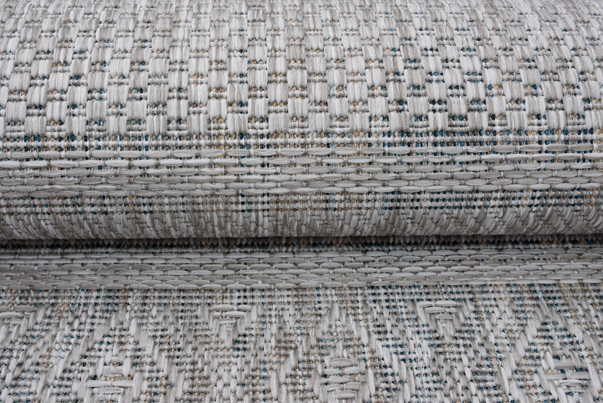 TEPPICH MELISSA Grau 60/200 cm - Grau, Kunststoff (60/200cm) - Tapiso