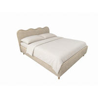 POLSTERBETT COCO 180x200 cm Hellbraun mit Bettkasten Bonellmatratze H3 - Hellbraun, Textil (180/200cm) - KS Home Concept
