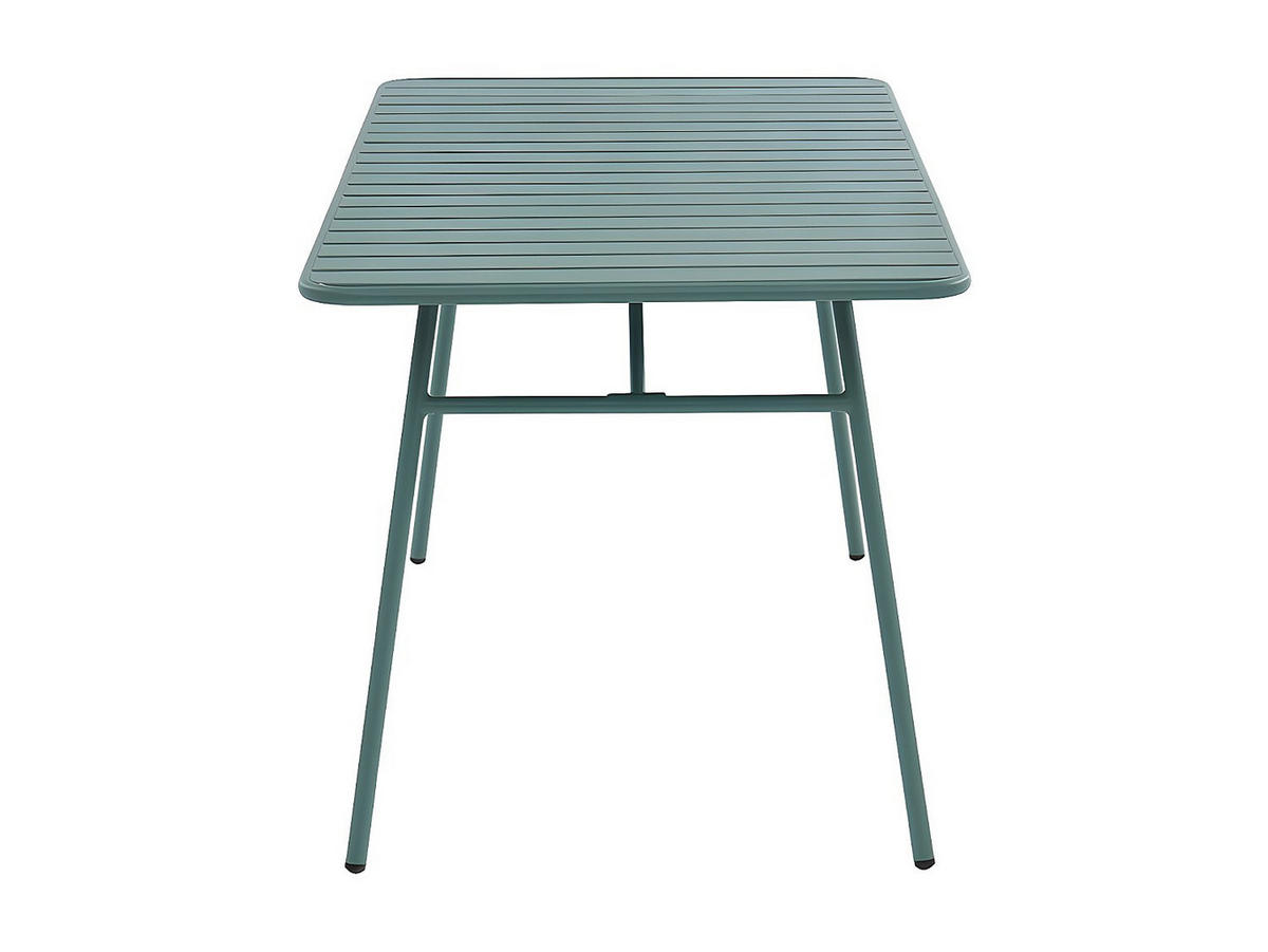 GARTENTISCH - D. 160 cm - Metall - Mandelgrün - MIRMANDE von MYLIA - Grün, Metall (80/160/74.5cm) - Vente-Unique
