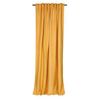 SCHLAUFENVORHANG FUN - Gelb, Textil (130/1/250cm) - Esprit