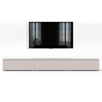 LOWBOARD Barvo 3x100 Beige Kaschmir 300/36,5/32 cm – hängend oder stehend - Beige, Holzwerkstoff/Kunststoff (300/36.5/32cm) - AX Living
