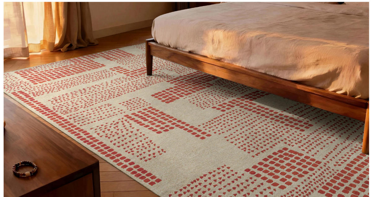 TEPPICH modern Flachgewebe TERRACE Orange 240 x 340 cm - Orange, Textil (240/340cm) - Novatrend