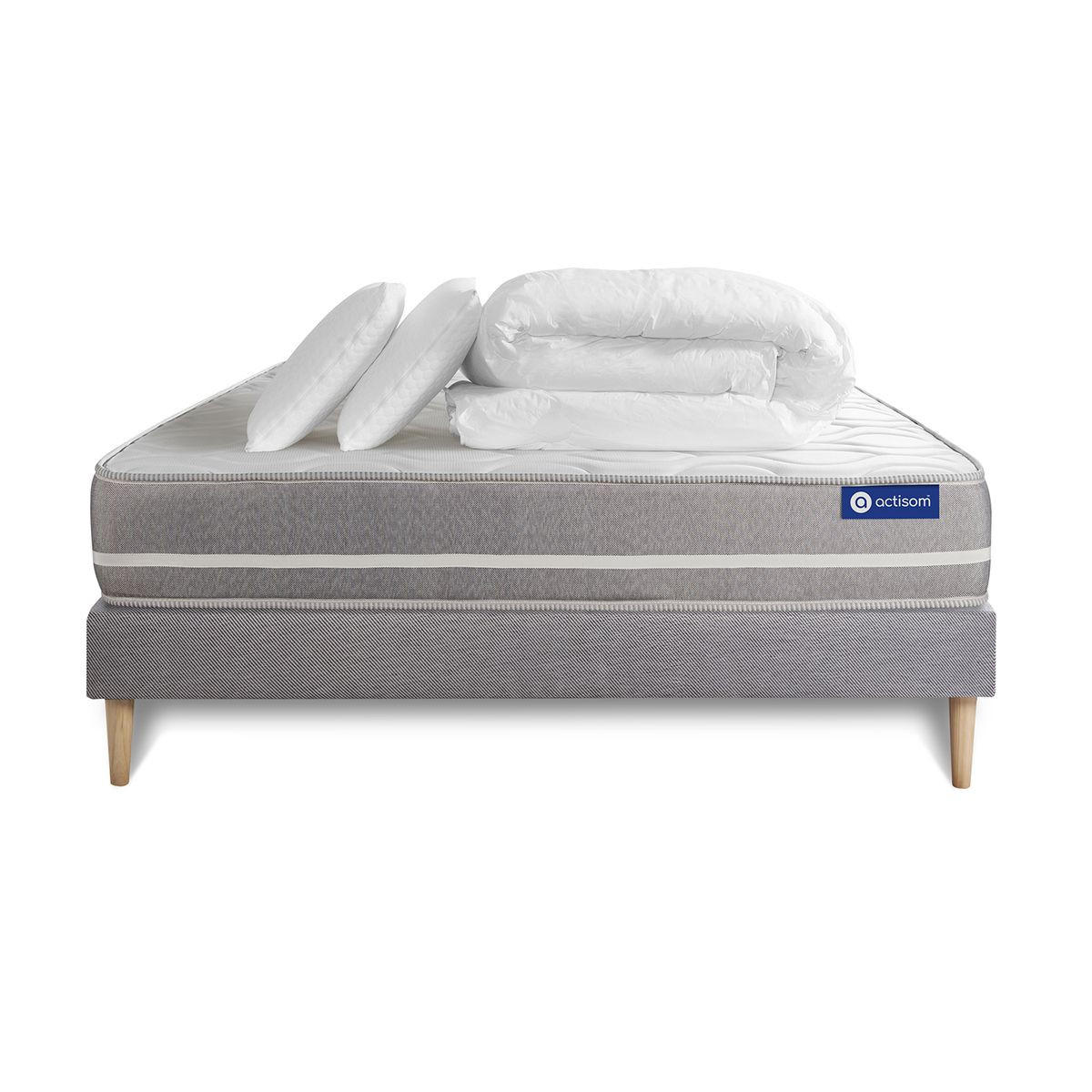 Actisom Bett Grau 180x200 cm