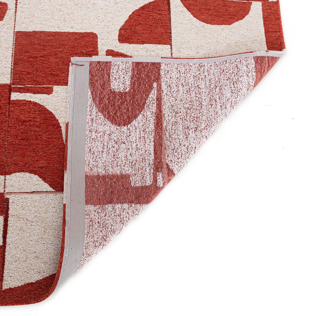 TEPPICH In-/Outdoor Flachgewebe STALE 80 x 250 cm - Rot, Textil (80/250cm) - Novatrend