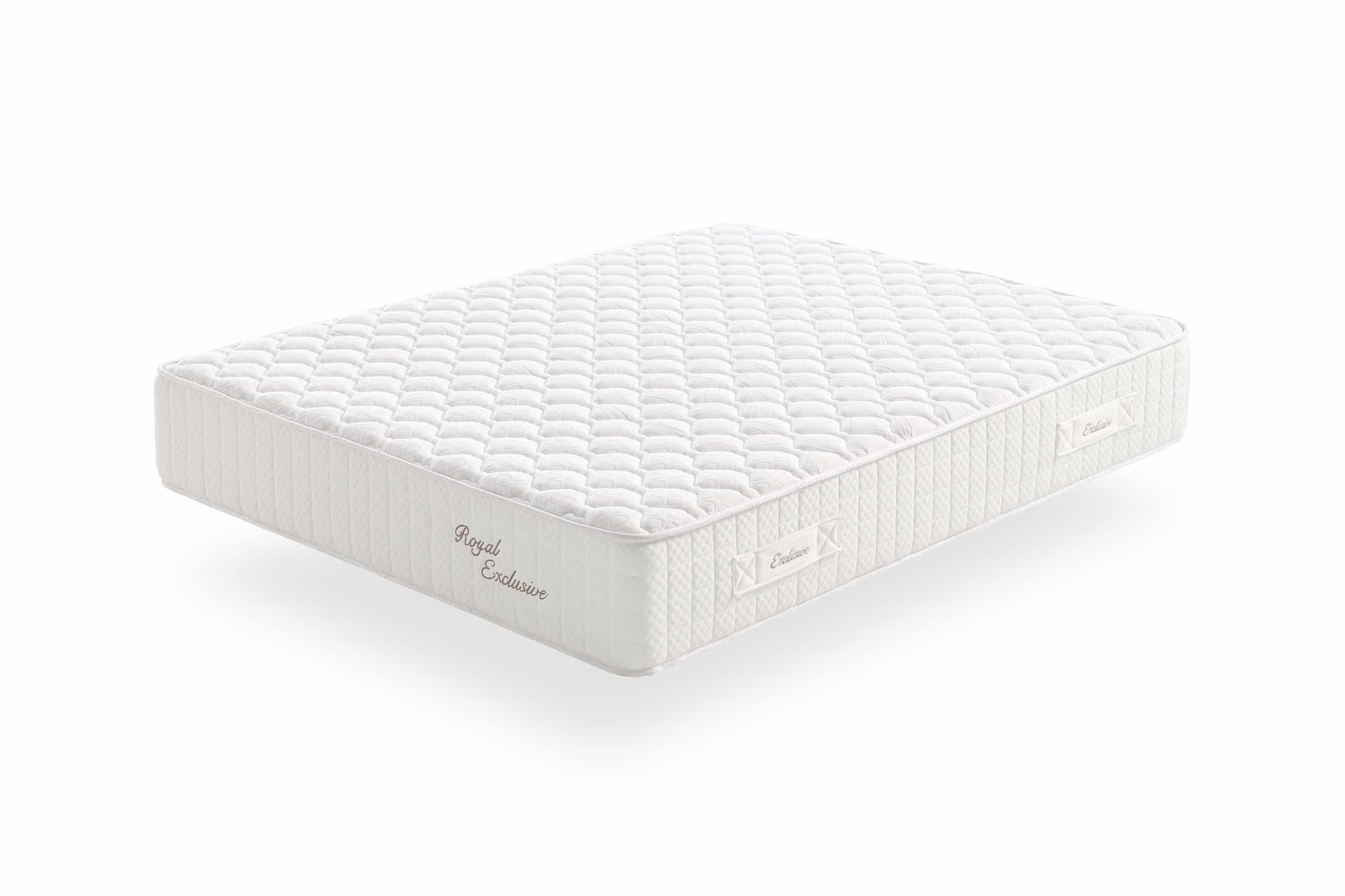 MATRATZE Royal Exclusive Taschenfedern, 30cm, 90x200cm - Weiß, Textil (90/200cm) - Moonia