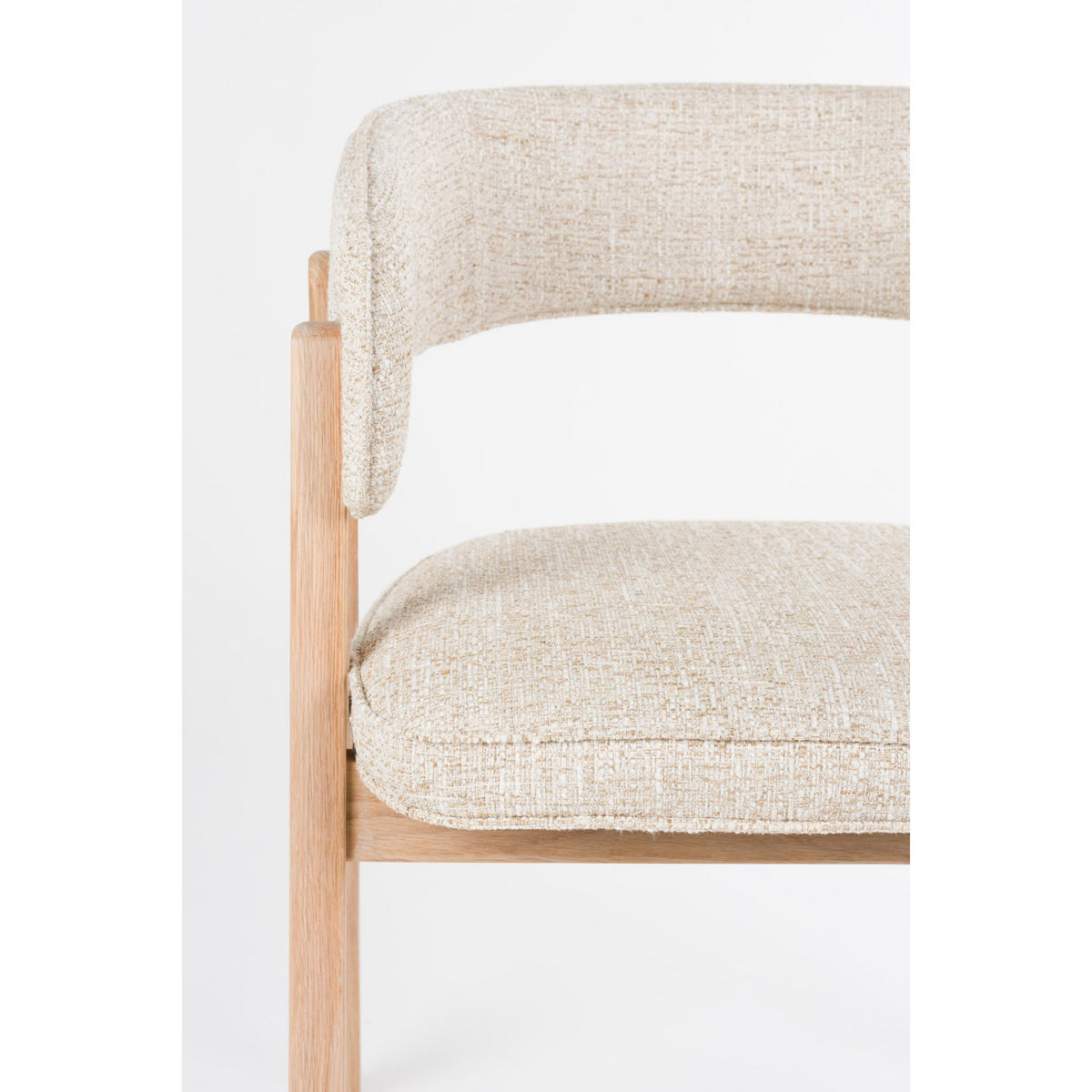ESSZIMMERSTUHL Bright Beige - Beige, Kunststoff (57/76/59.5cm) - Zuiver