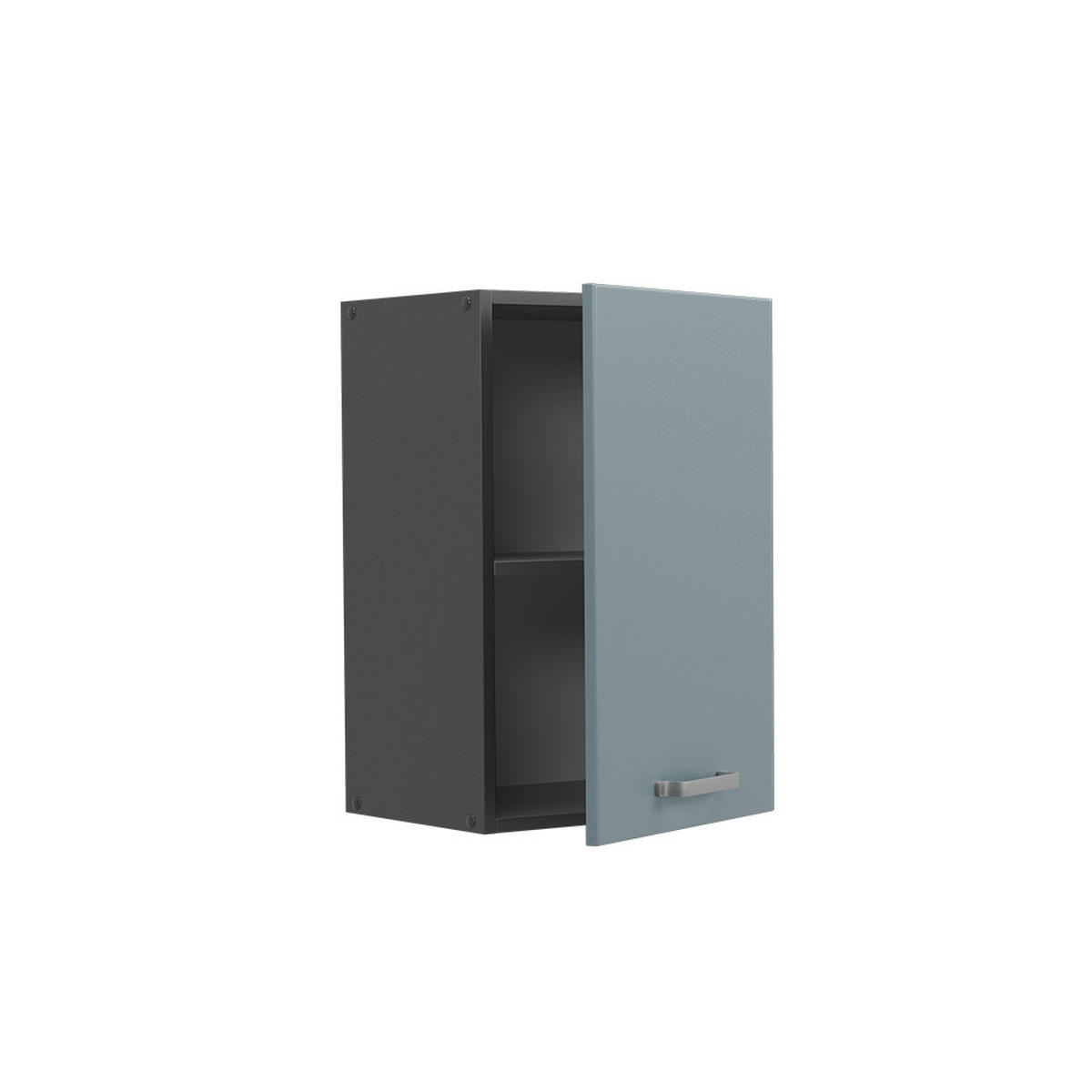 HÄNGESCHRANK R-Line Blau-Grau 40 cm - Anthrazit/Blaugrau, Holzwerkstoff (40/60/31cm) - Vicco