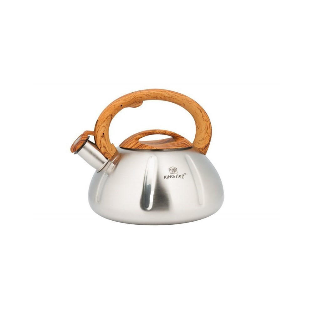 WASSERKESSEL Silber 19.5/19.5/20 cm KH3291 - Silberfarben, Metall (19.5cm) - Kinghoff 