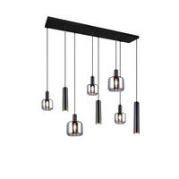 HÄNGELAMPE MATARO - Schwarz - 0/0/150 cm - Schwarz, Metall (118/118/150cm) - Trio Leuchten