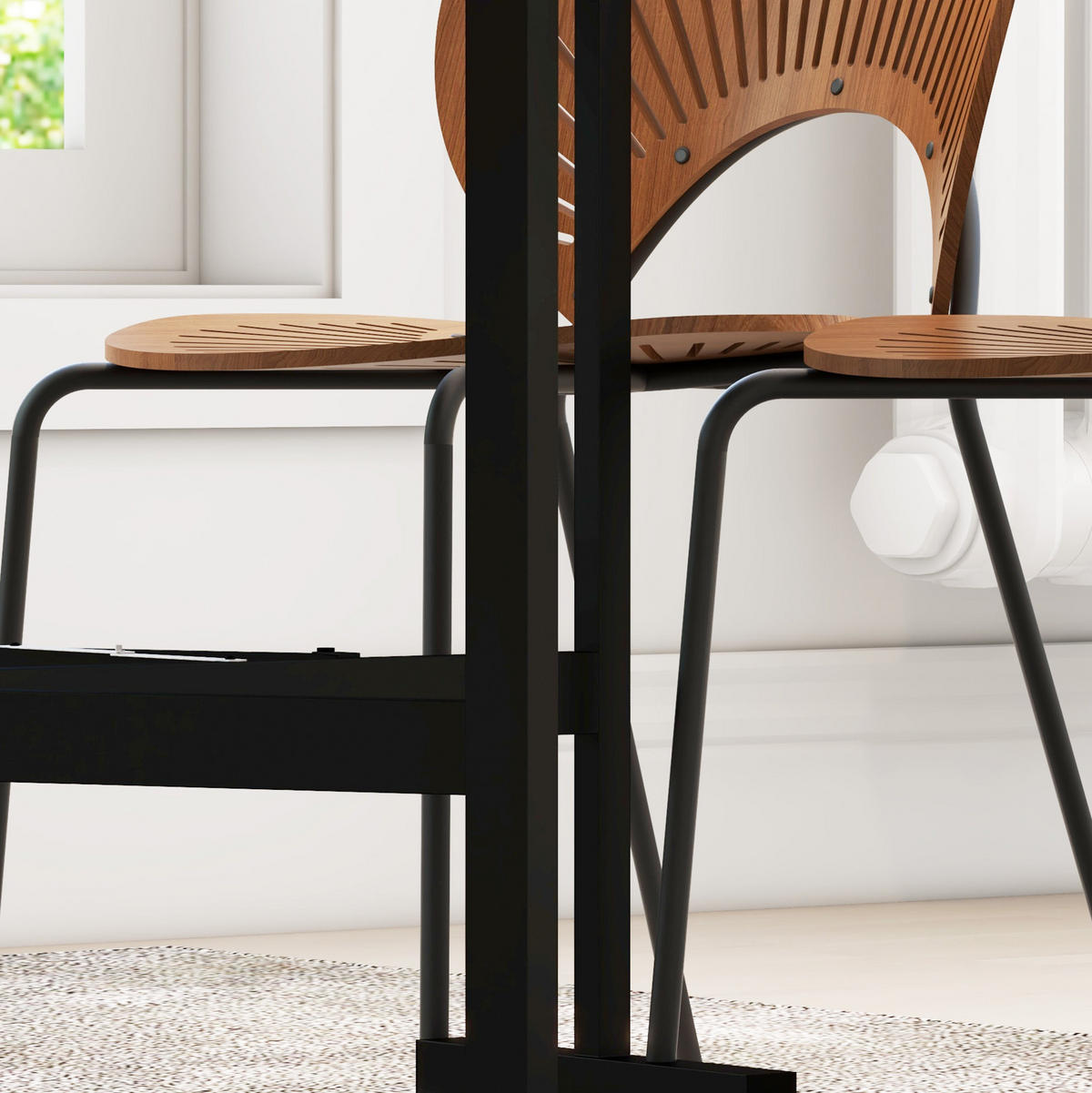 KLAPPTISCH 120/80/73 cm aus MDF mit Rollen und ausklappbaren Seiten, platzsparend, Grau - Grau, Holzwerkstoff (120/80/73cm) - Redom