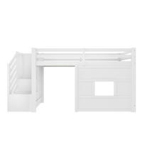 HOCHBETT 90/200 cm Weiß - Weiß, Holz/Holzwerkstoff - Raumix