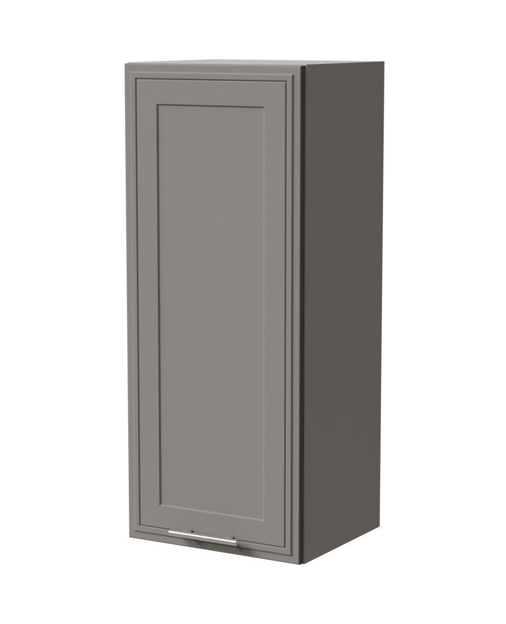 HÄNGESCHRANK Salo W4/40 Grau / Dust Grey Matt 40 / 32,5 / 96cm - Grau, Holz/Holzwerkstoff (40/96/32.5cm) - Feldmann-Wohnen