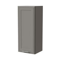 HÄNGESCHRANK Salo W4/40 Grau / Dust Grey Matt 40 / 32,5 / 96cm - Grau, Holz/Holzwerkstoff (40/96/32.5cm) - Feldmann-Wohnen