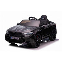 KINDER ELEKTROAUTO BMW M5 schwarz - Schwarz, Kunststoff (124/74/55cm) - TPFLiving