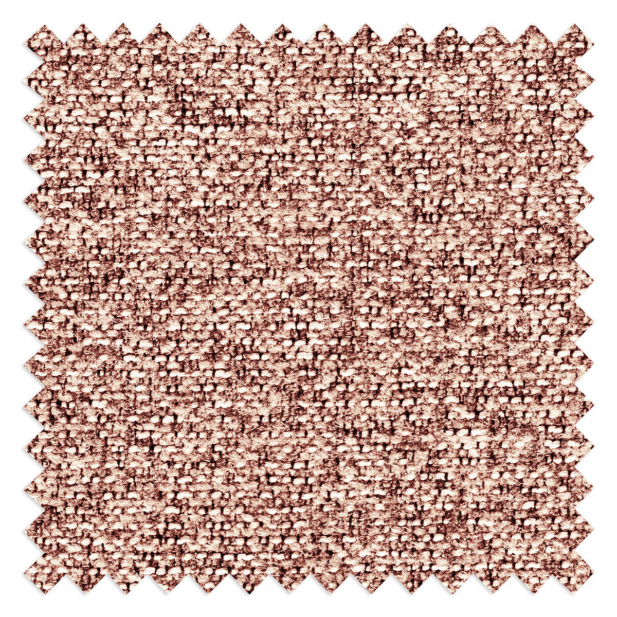 WOHNLANDSCHAFT - Strukturstoff - Beige/Rot, Kunststoff/Textil (333/187cm) - home24