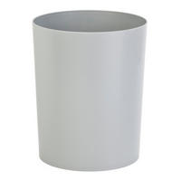 PAPIERKORB Aus Kunststoff 13 Liter 29,5x23,5 cm Grau - Grau, Metall (24/30/24cm) - PROREGAL
