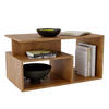 COUCHTISCH Holzwerkstoff rechteckig stabil Retro 44/50/90cm - Nussbaumfarben, Holzwerkstoff (50/90/44cm) - CraftPAK