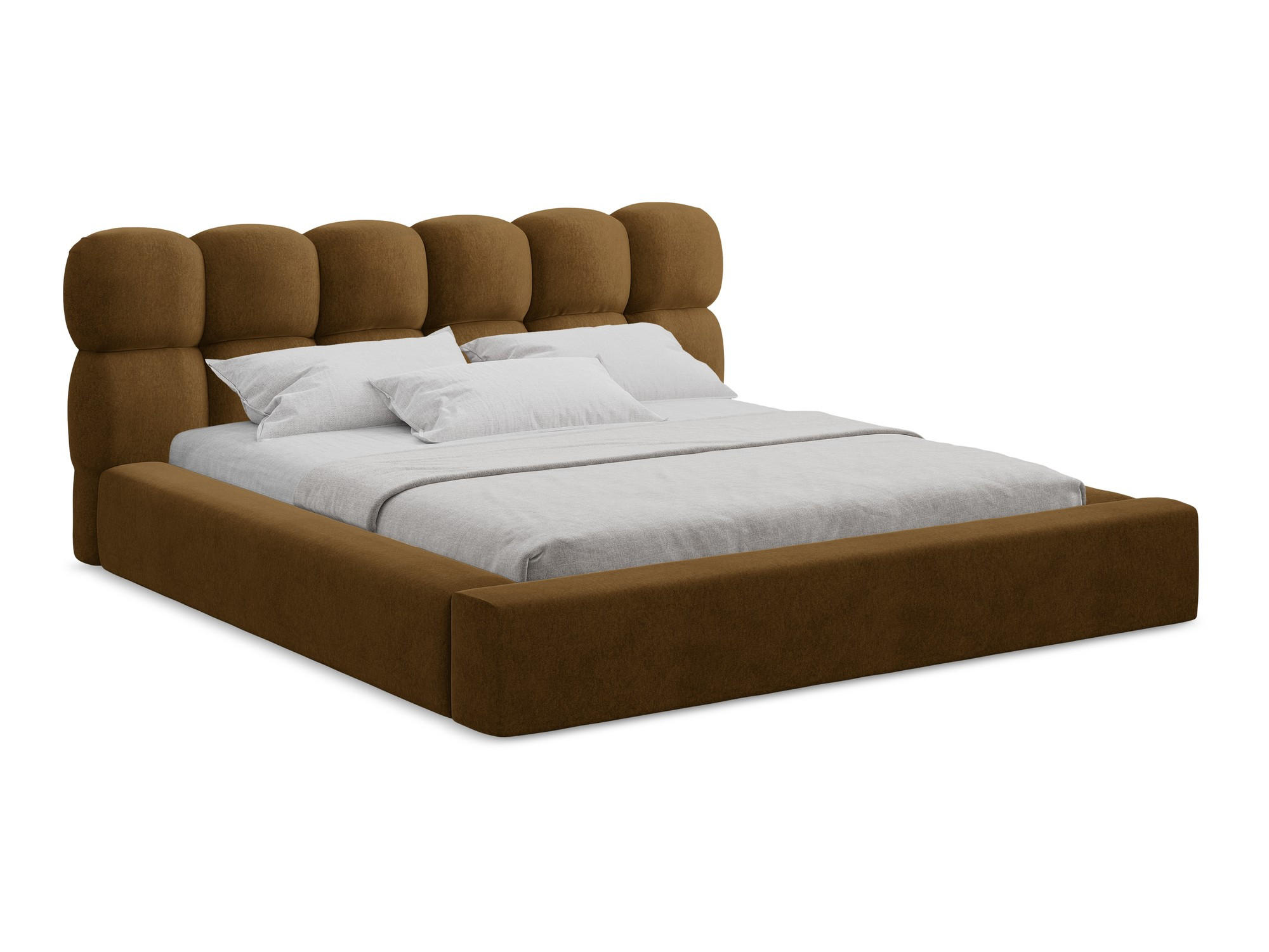POLSTERBETT mit Bettkasten und Lattenrost 180x240 Gelb - Currygelb/Gelb, Kunststoff/Textil (140/200cm) - Makamii