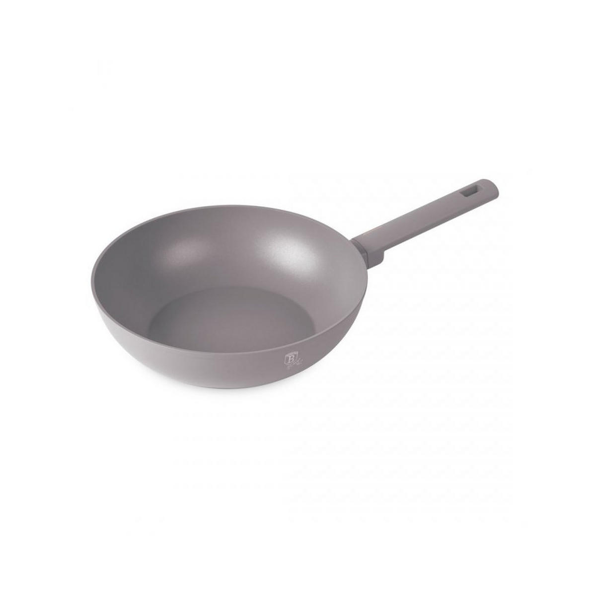 WOK 28cm Bh-8093 55830 - Grau, Metall (28cm) - Berlinger Haus