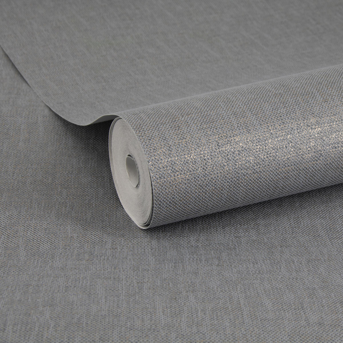 VLIESTAPETE - Leinen Shimmer Blue - Blau, Papier/Kunststoff (52/1000cm) - Superfresco Easy