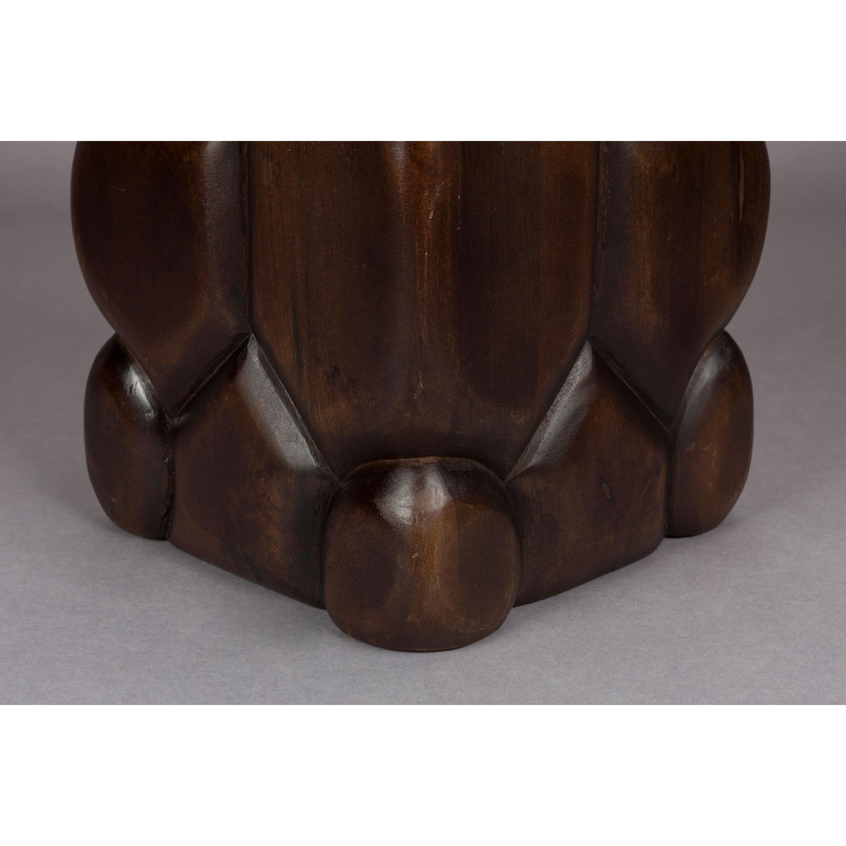 BEISTELLTISCH Brooklyn - Braun, Holz (30/30/45cm) - Dutchbone