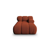 CHAISELONGUE rechts Bellis aus 3D-Stoff ziegelstein - Orange, Textil (94/70/155cm) - Micadoni