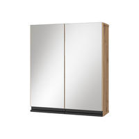 BADSPIEGELSCHRANK Torren Artisan 60 x 70 cm - Hellgrau, Holzwerkstoff (60/70/20cm) - Vicco