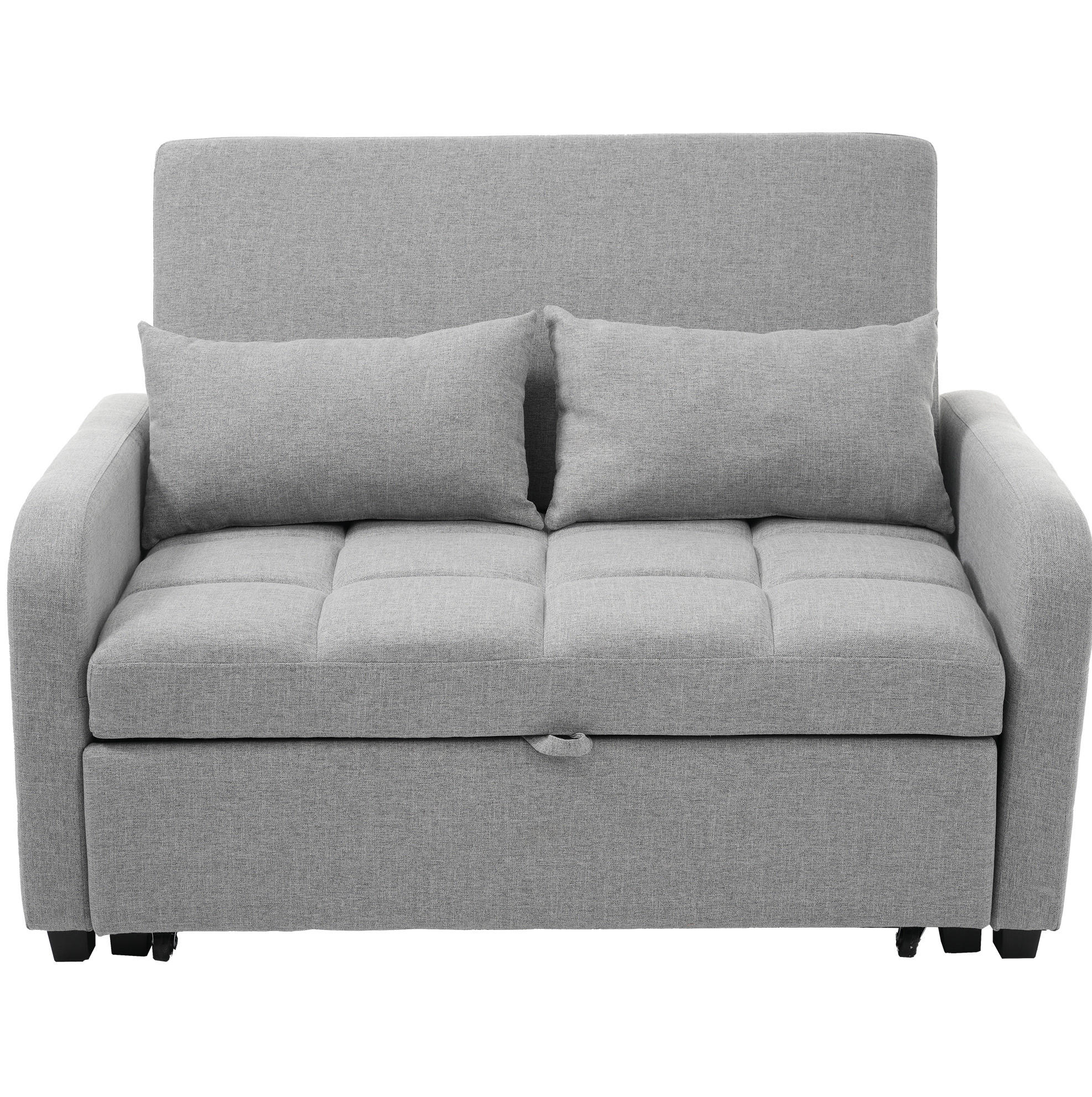 SCHLAFSESSEL 127/75/94 cm mit Liegefläche 110/180 cm – 3-fach verstellbar - Grau, Kunststoff (127/94/75cm) - BEAOK