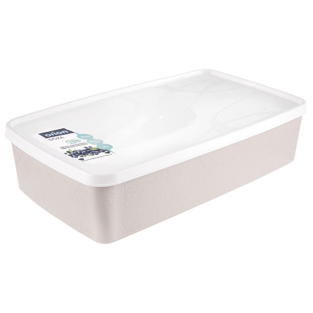 LEBENSMITTELBEHÄLTER Kunststoff 2 l Beige - Beige, Kunststoff (15.5/7/27cm) - Orion 
