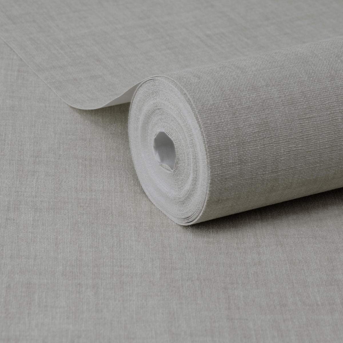 VLIESTAPETE Matt Textil Hellgrau - Grau, Papier/Kunststoff (52/1000cm) - Superfresco Easy