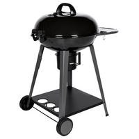 HOLZKOHLEGRILL Yutan Schwarz - Schwarz, Metall (64/103.5/92.5cm) - Somagic
