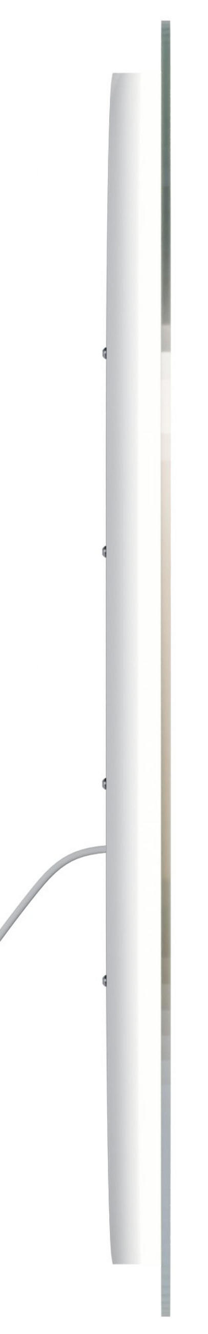 WANDSPIEGEL oval 50/3.5/70 cm Glas Klarglas - Klar, Glas (50/70/3.5cm) - CLP