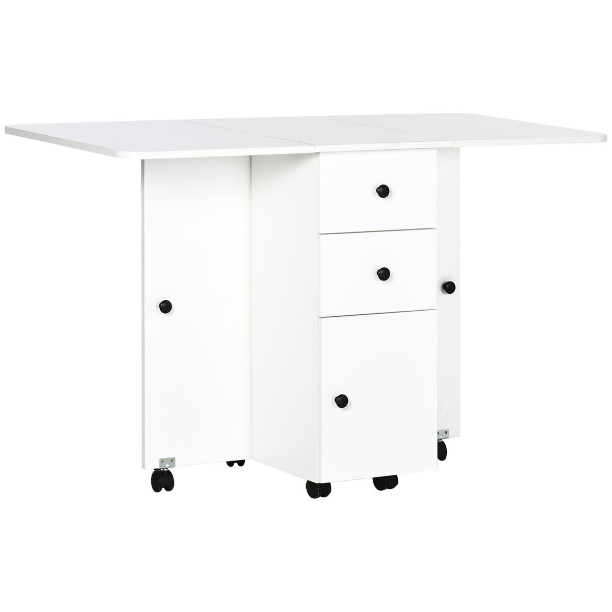 ESSTISCH Weiß 1 Stück - Weiß, Kunststoff (120/60/76.5cm) - GiPP