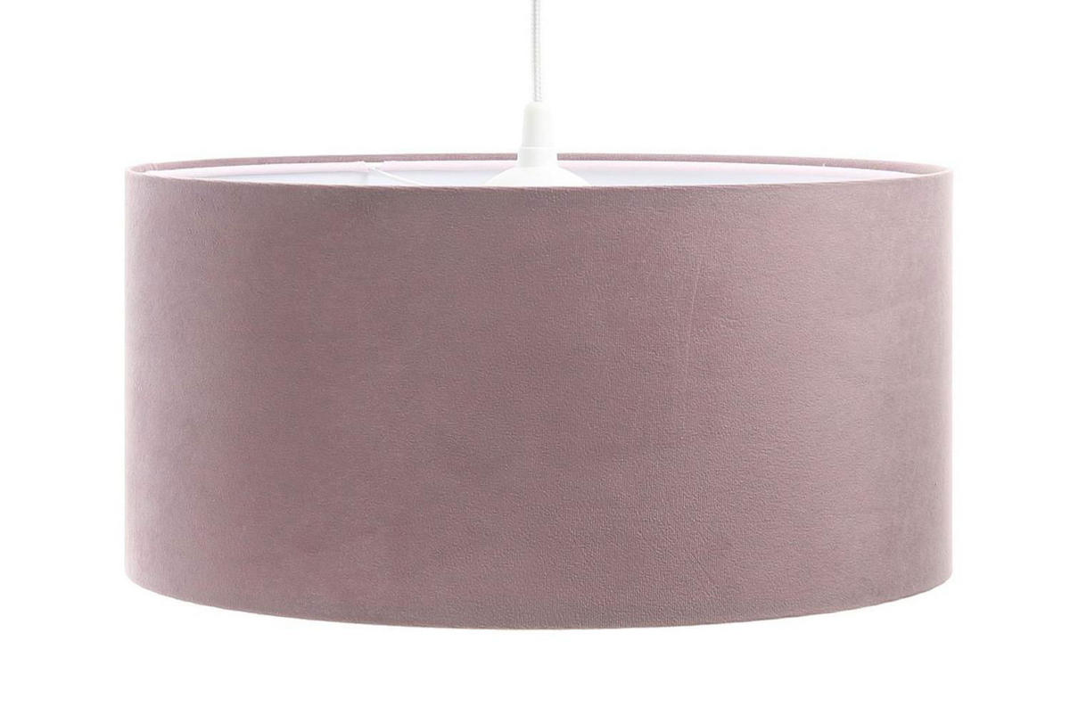 HÄNGELEUCHTE Rosa 50/25 cm - Pink/Weiß, Kunststoff (50/0.8/25cm) - ONZENO