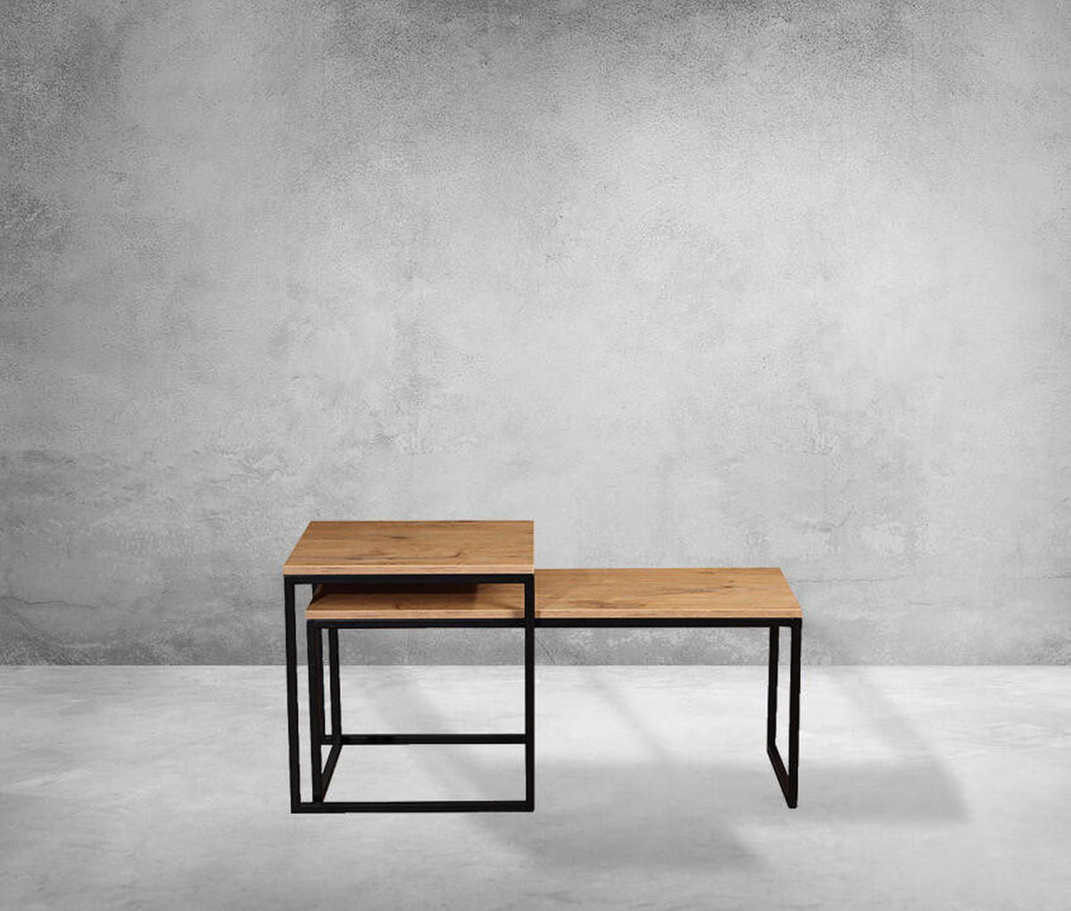 COUCHTISCH TONY Orange 50x50x50 cm - Orange, Holzwerkstoff (50/50/50cm) - FURNLUX