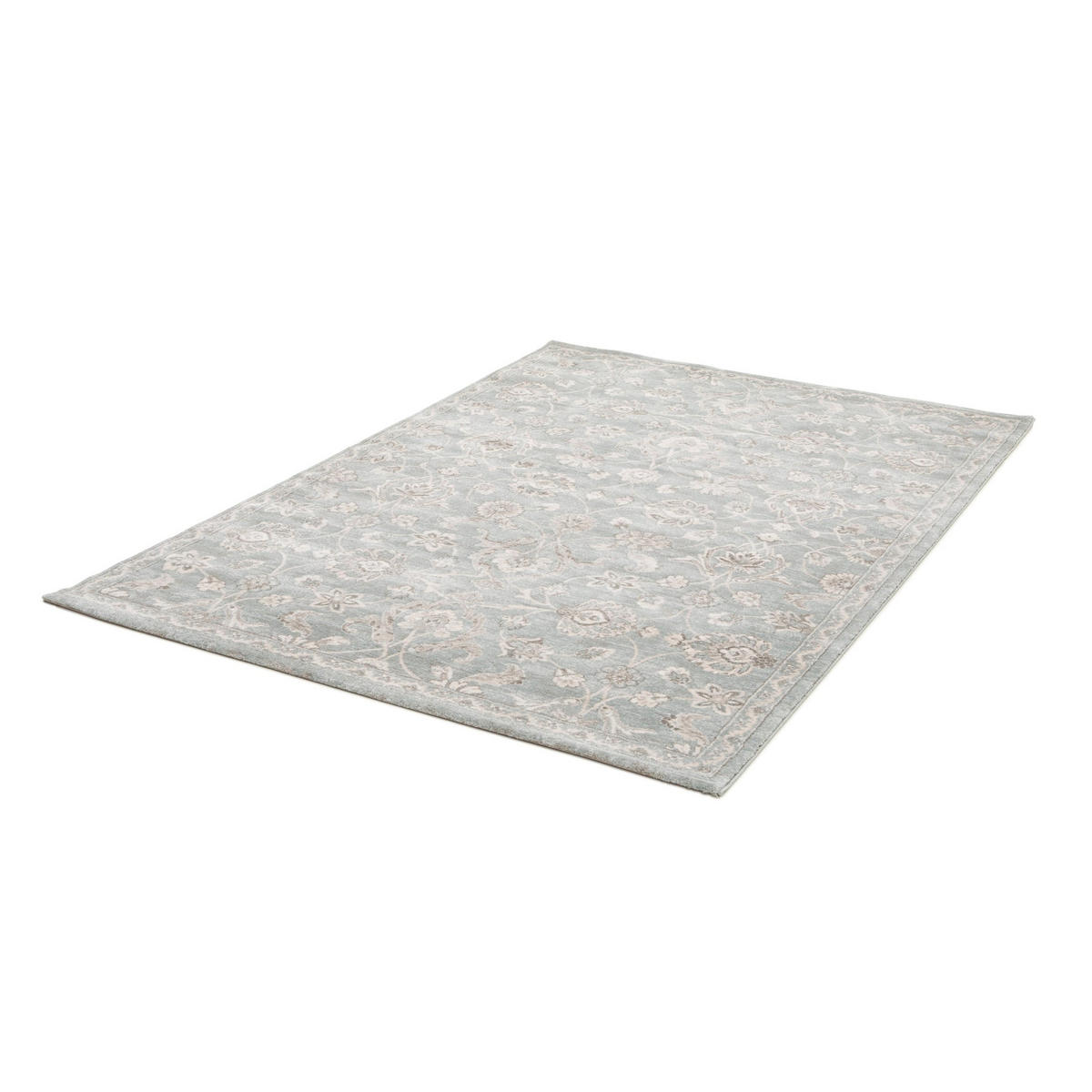 DESIGN Teppich mit Kurzflor blau - Blau, Textil (200/290cm) - AFK Living