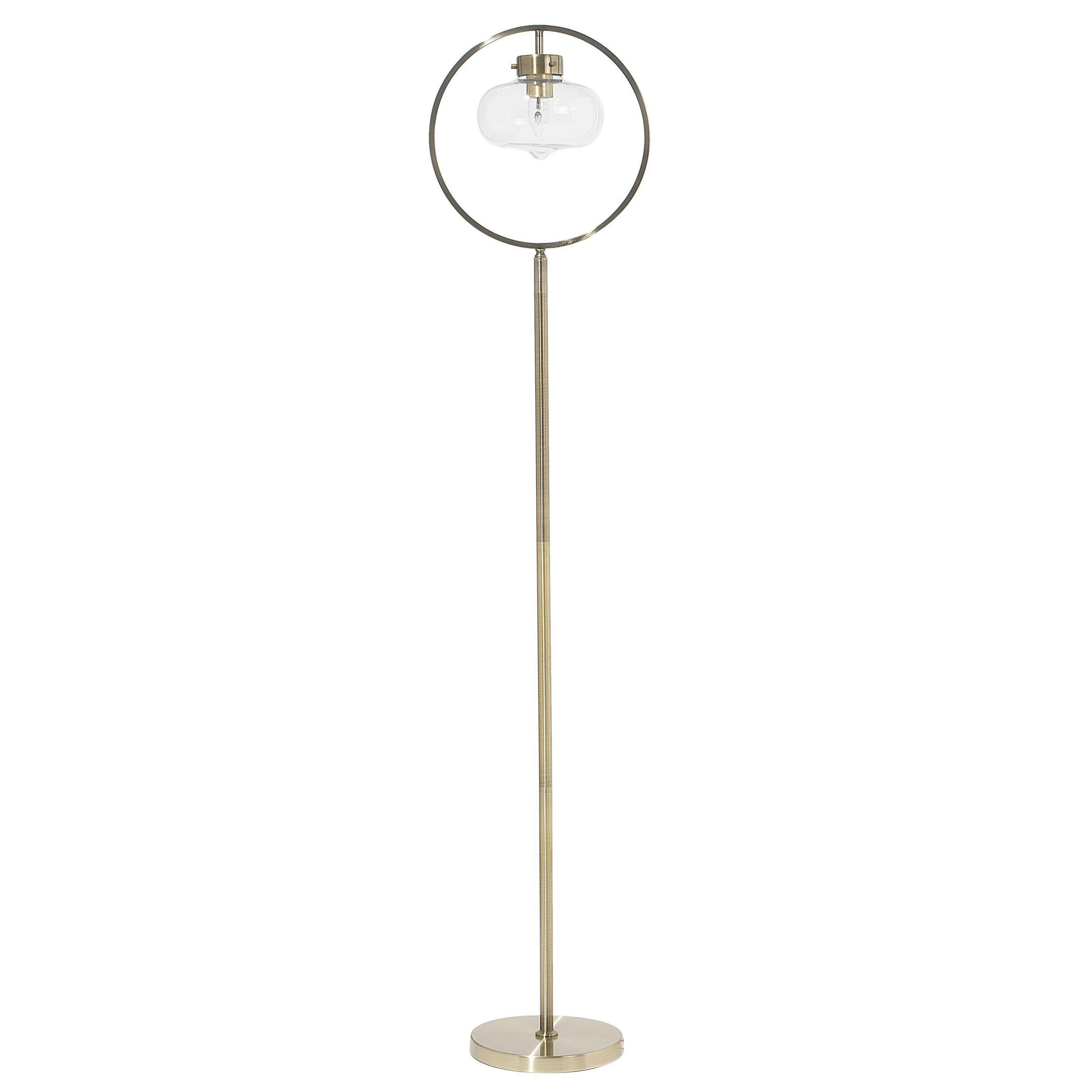 STEHLAMPE Severn 35/35/168 cm - Goldfarben, Metall (35/35/168cm) - Beliani