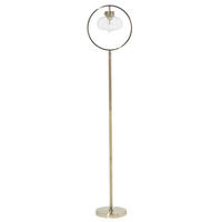 STEHLAMPE Severn 35/35/168 cm - Goldfarben, Metall (35/35/168cm) - Beliani