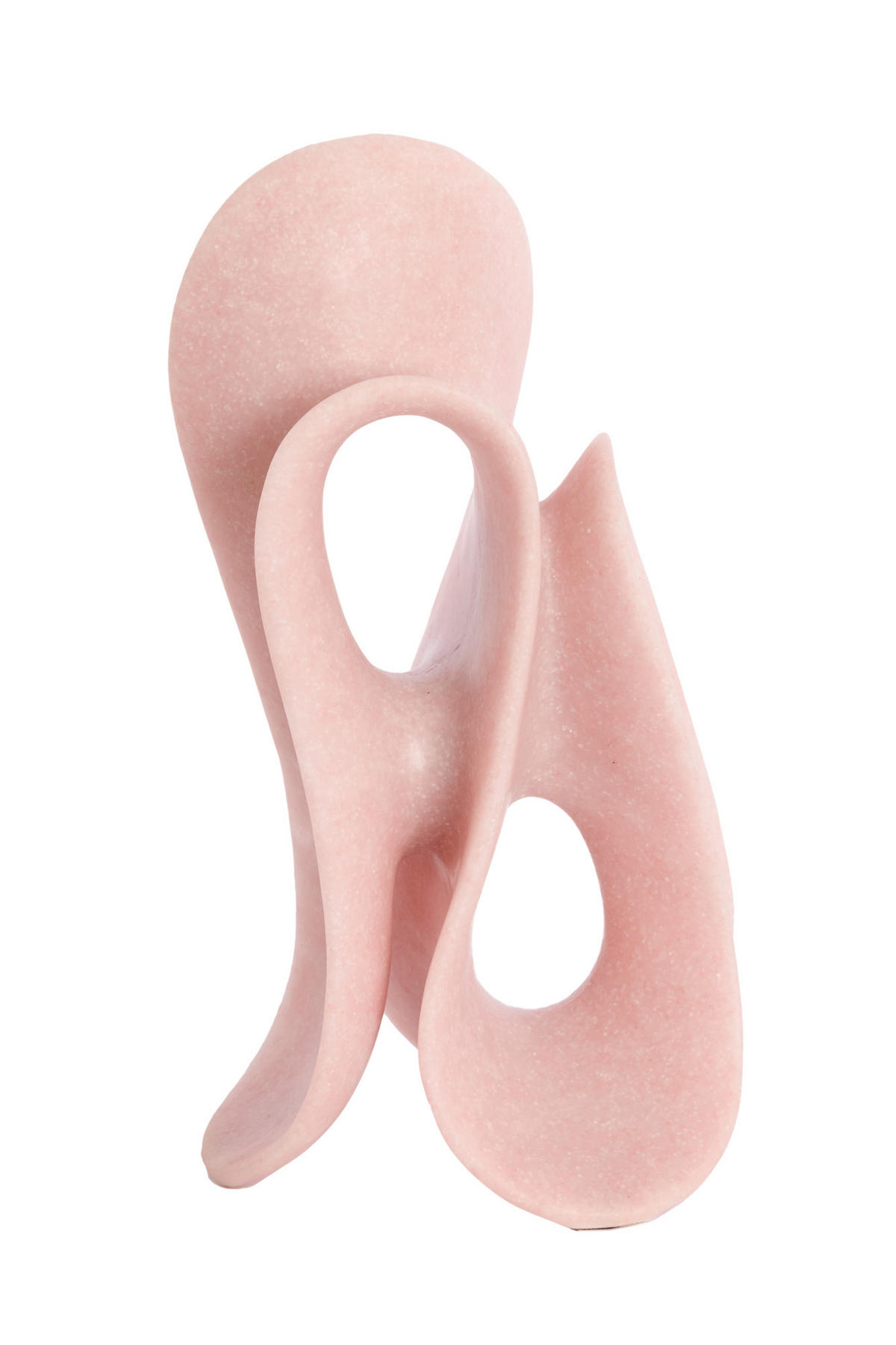 ORNAMENT Zazina Rosa 20,5/19/39 cm - Pink, Kunststoff (19/39/20.5cm) - Light & Living