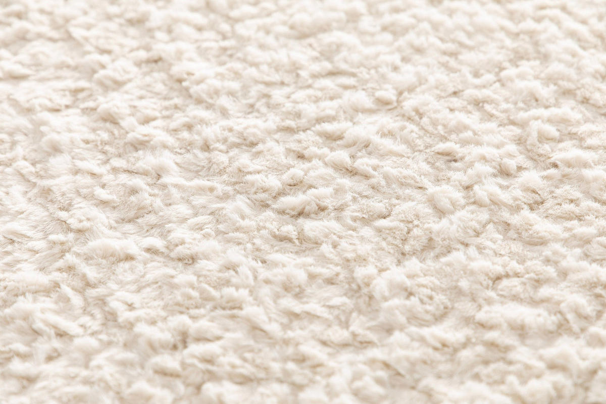 TEPPICH, Ultraweicher im zeitgenössischen Stil weiß - Weiß, Textil (120/160cm) - AFK Living