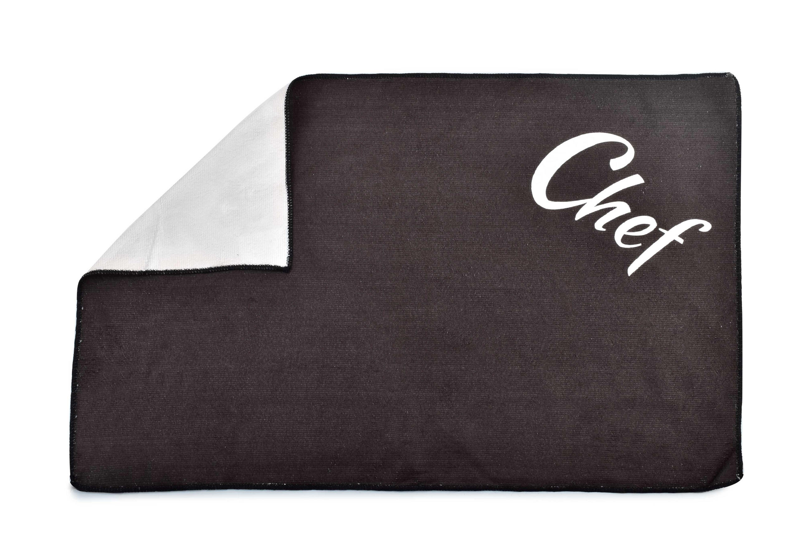 MIKROFASERTUCH Mathilde Black Schwarz 60/40cm Mikrofaser - Schwarz, Textil (40/60cm) - Mondex